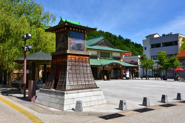 松尾芭蕉が称賛した日本3大名湯の1つの山中温泉